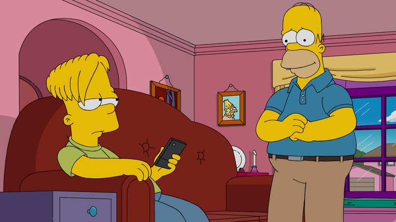 Illustration for article titled The Simpsons attempts to borrow a feeling from Boyhood